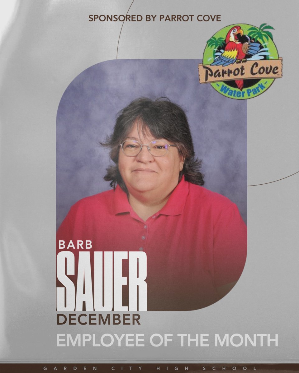Teachers of the Month for December are Jennifer Sanders and Col. Burr.  Employees of the month are Barb Sauer and Andrew Zoschke!