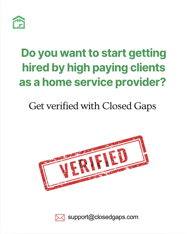closedgaps's tweet photo. Are you a Property Lawyer, Painter, Architect, Plumber, Electrician, Carpenter, Flooring, Swimming Pool Installation, building Contractor, Landscaping, Cleaner, Quantity Surveyor, 

Or you’re a Property Inspector, property Appraiser, Exterior/Interior Decorator, Solar/Inverter/Generator Installation, Water Installation etc, Mover, CCTV Installation, Security companies, Property Management companies, Roofing, Window installation 

Closed Gaps is here to help yo. Swipe to see how we can help and send us a DM for more information or inquiry.

#closedgaps #architectsinlagos #plumbingserviceinlagos #electricianjobs #homeserviceprovider #solarinstallerinlagos #lagospropertylawyer