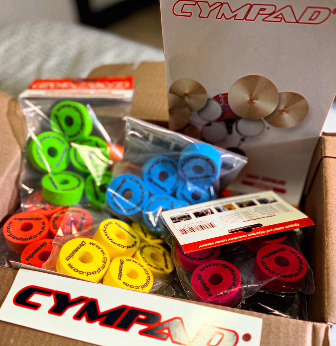 ¡¡¡Ya es oficial!!! Amigos ya puedo compartir con ustedes que soy parte de la familia de <a href="/CYMPAD_USA/">CYMPAD_USA</a> 🥁🎶✨  Si estás buscando un accesorio para personalizar tu set de platillos, que además te ayude a controlar el sonido y se vea genial aquí tu opción.