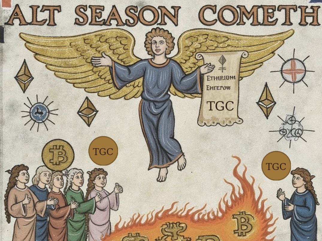 Tis the damn season

#altseason $TGC