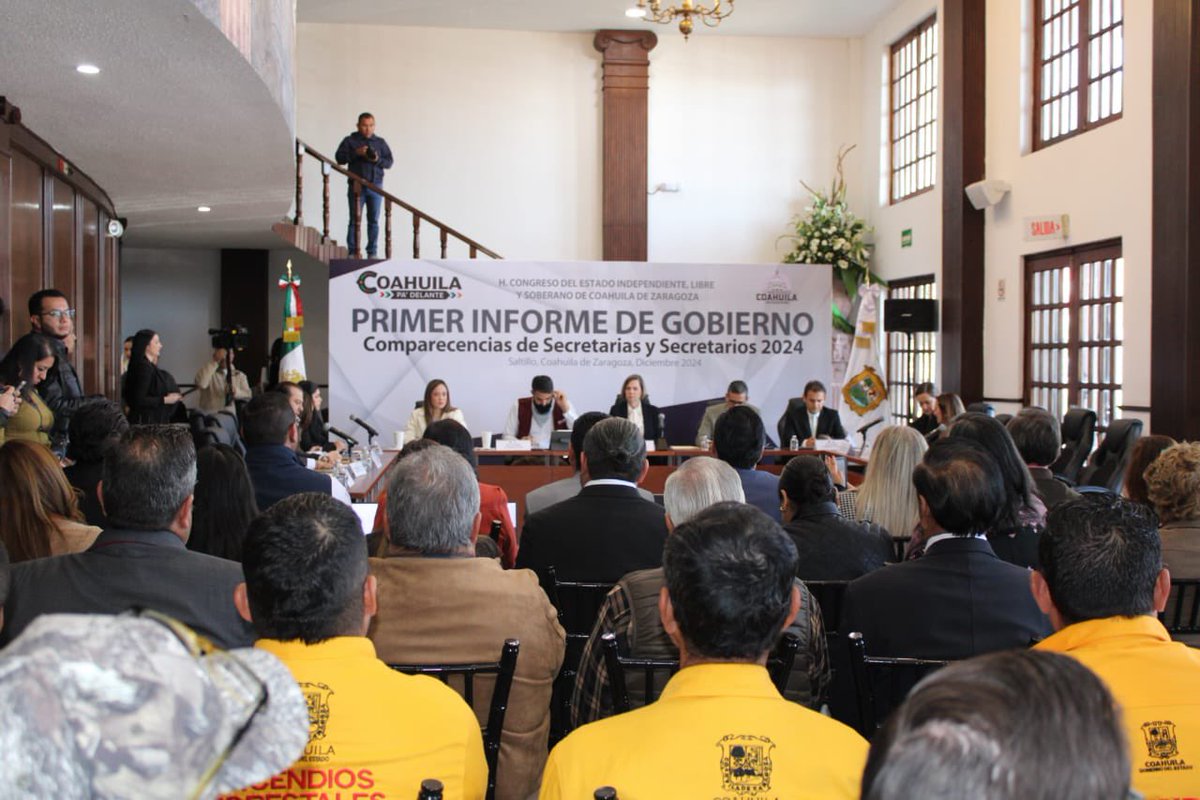 SMACoahuila's tweet photo. Hoy, la secretaria Susana Estens, compareció ante las y los diputados del Congreso del Estado. Durante su presentación, destacó los avances, retos y acciones emprendidas para proteger y conservar nuestro entorno natural.

(1-2) https://t.co/me6eP6pcIF