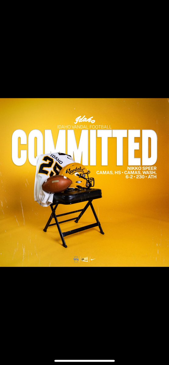 Officially committed!
 <a href="/Coach_Mathieson/">Adam C. Mathieson, CAA</a> <a href="/CoachDtjackson/">Dan Jackson</a> <a href="/Coach_Eck/">Jason Eck</a> <a href="/CoachRich74/">Rich Moreno</a> <a href="/BrandonHuffman/">Brandon Huffman</a> <a href="/PapermakerFB/">Camas Papermakers Football</a>