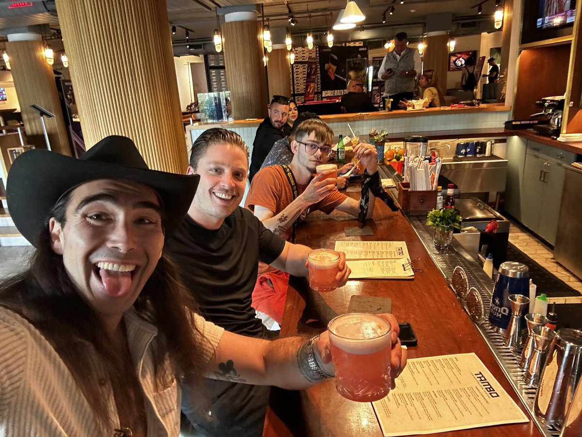 LordTrivia's tweet image. Fully squaded up for Basel at The Gates Southbeach. 

Also… yeehaw 🤠