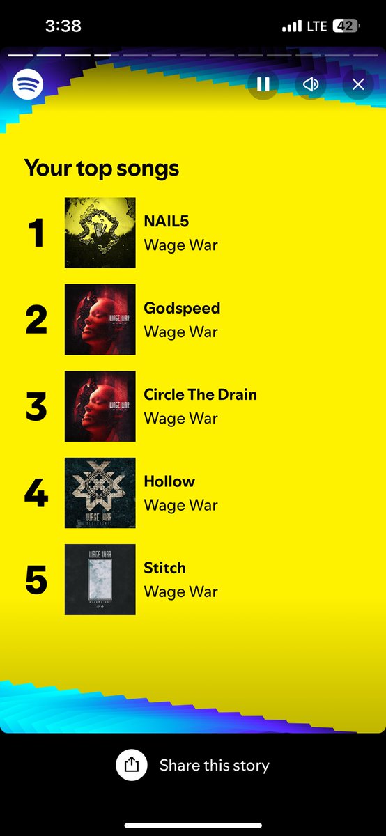 SweetTea_Queen's tweet photo. Easy to say @WageWar has my musical heart ❤️ https://t.co/1iDVMSoJ5p