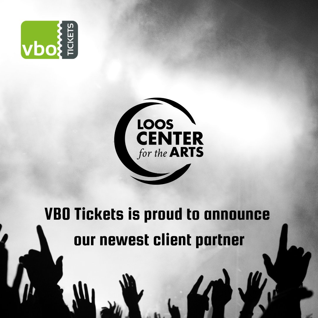 vbotickets's tweet image. VBO Tickets is proud to announce its latest client partnership with Loos Center for the Arts, a recently renovated cultural arts center dedicated to fostering creativity and community through live performances and engaging events.