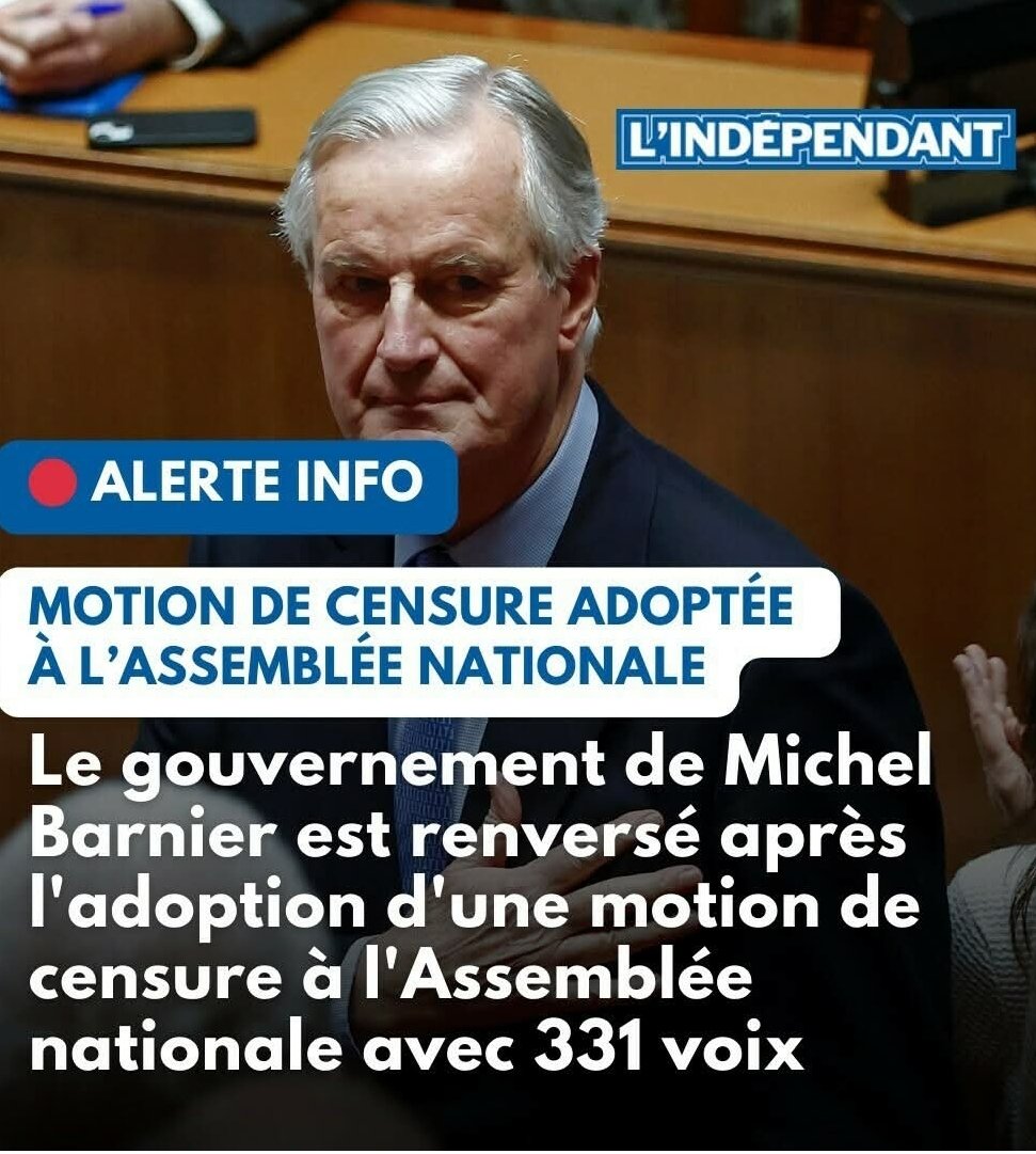 Le Président de la République a fait perdre 5 mois à la France et à l'ensemble des Françaises et Français.

Il est maintenant plus que temps qu'Emmanuel Macron nomme un Premier Ministre issu de la gauche.
⬇️
<a href="/LIndep_perpi/">L’Indep Perpignan</a> <a href="/partisocialiste/">Parti socialiste</a>