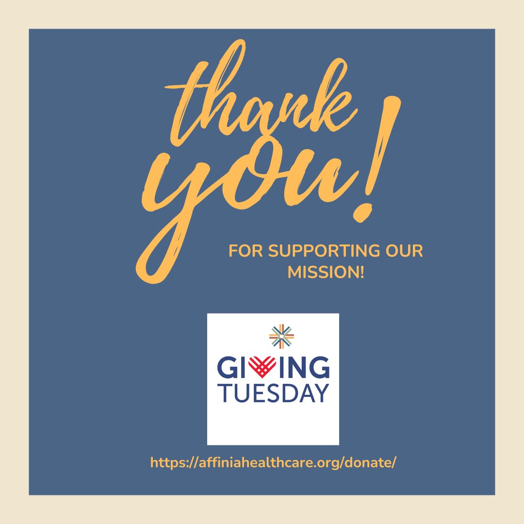 Affinia Healthcare tweet media