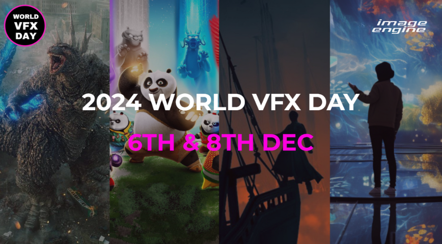ImageEngine's tweet image. Join #ImageEngine on Dec 6 for #WorldVFXDay!
8:30 AM PST: VFX Producer Roundtable – Insights into managing complex projects with our producer team.
11:30 AM PST: Behind-the-scenes of #AvatarTheLastAirbender compositing with Ali Ehtemami.
👉 Details: image-engine.com/insight/world-…