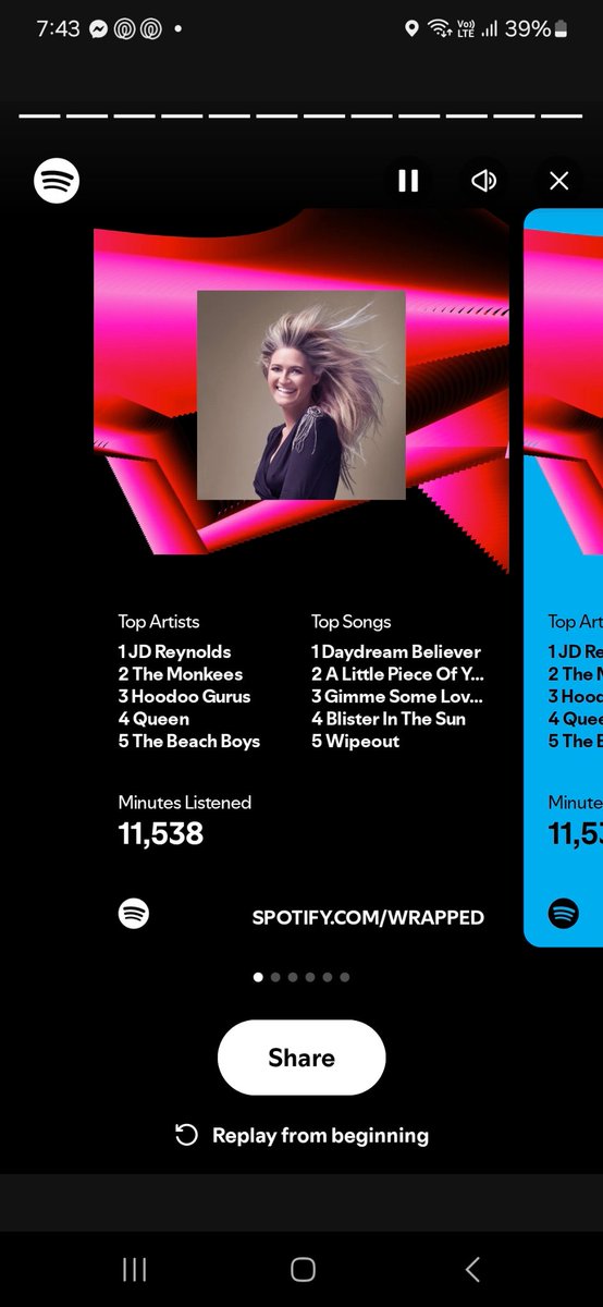 You can't go wrong with my top artist <a href="/JDReynoldsOFL/">JD Reynolds Official</a>  on my Spotify wrapped