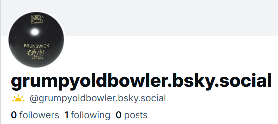 grumpyoldbowler's tweet image. Puttin' it out there...