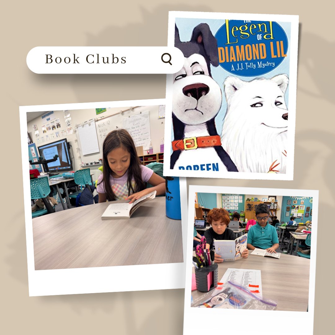 Excited to see my students diving into The Legend of Diamond Lil in book club! This charming tale is sparking great discussions about friendship, bravery, and adventure. 📚🐶 #itsaslaughterthing
<a href="/SlaughterES/">Slaughter Elementary</a>
#wearemckinney #wednesdaythought
#WednesdayMotivation
