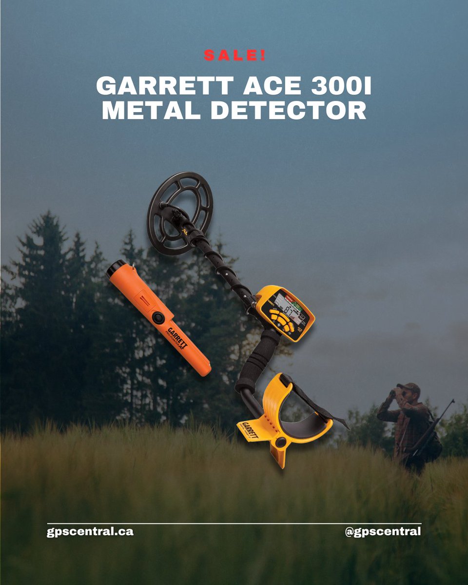 Don’t miss out! ✨ 

The Garrett ACE 300i Metal Detector with Pro-Pointer AT is on sale until December 6th. Tag the detecting enthusiast in your life!

Get yours now at GPS Central:
hubs.la/Q02-pwwq0

#MetalDetecting #Hunting #GPSCentral