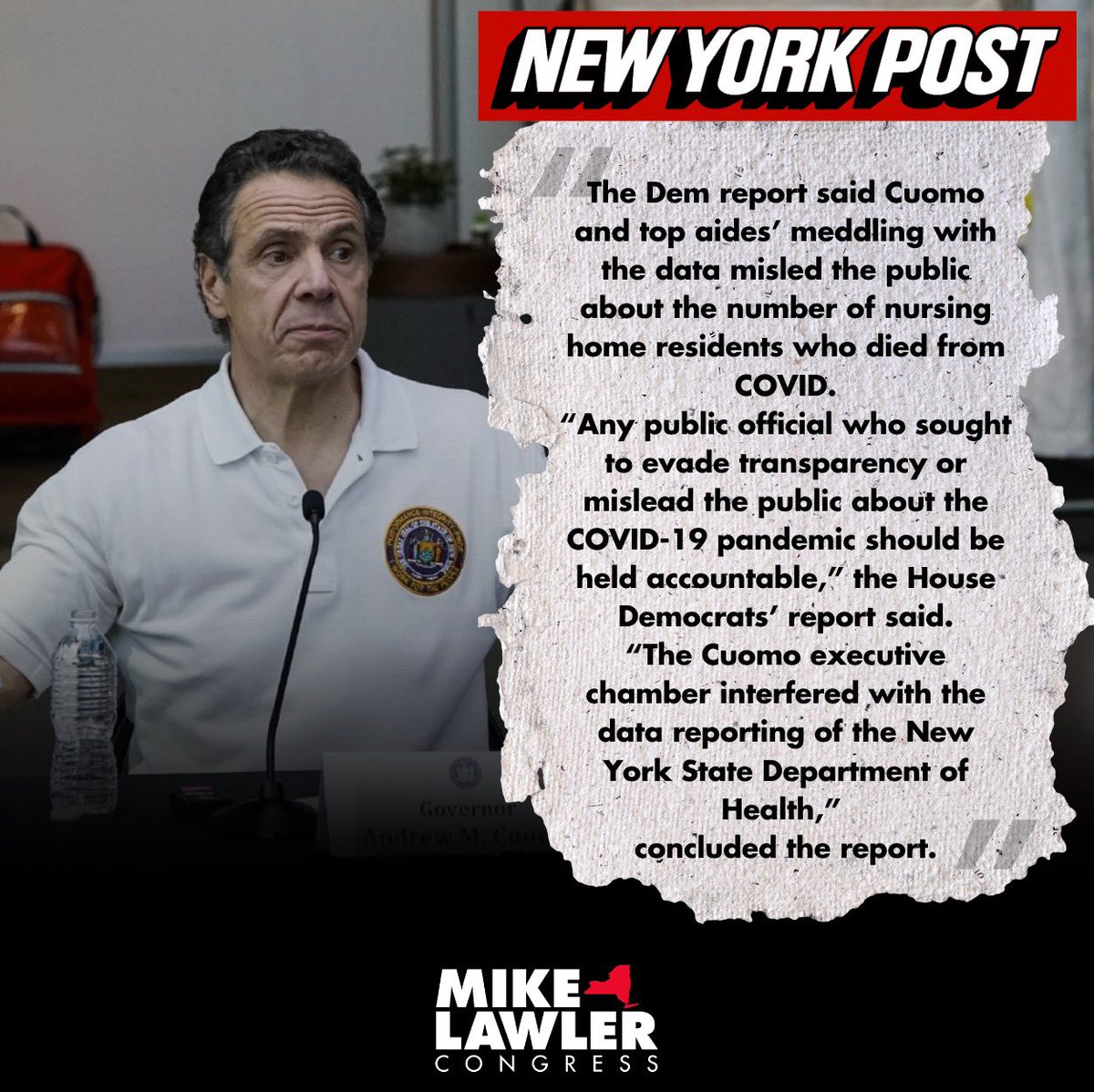 Mike Lawler tweet media