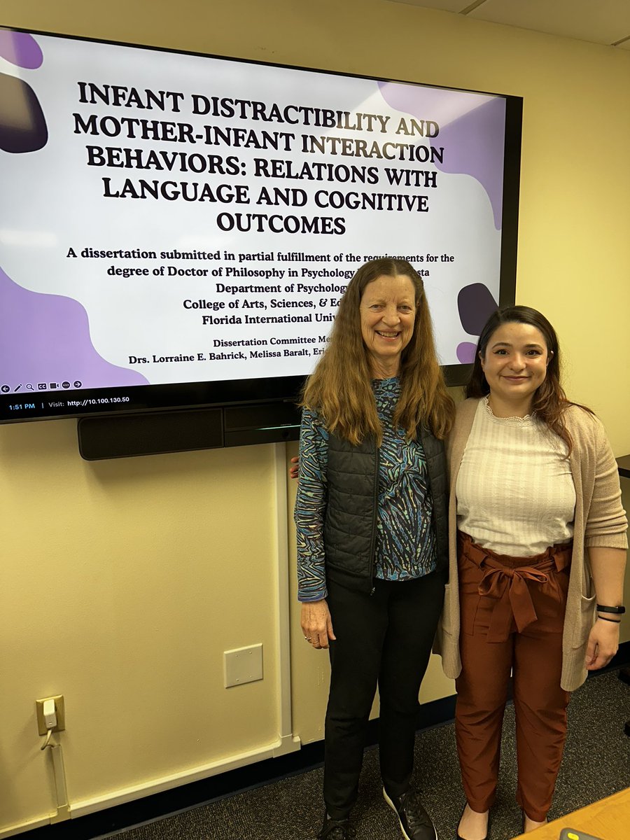 DevSciFIU's tweet image. Congrats ✨Dr. Testa✨ (@Kait_Testa)! Best wishes on the next stop in your journey as a postdoc in CT! @fiupsych @LorraineBahrick @FiuLab