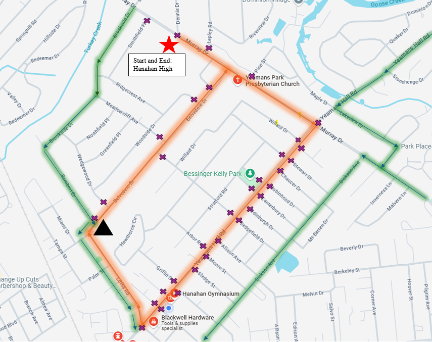 Hanahan Police tweet media