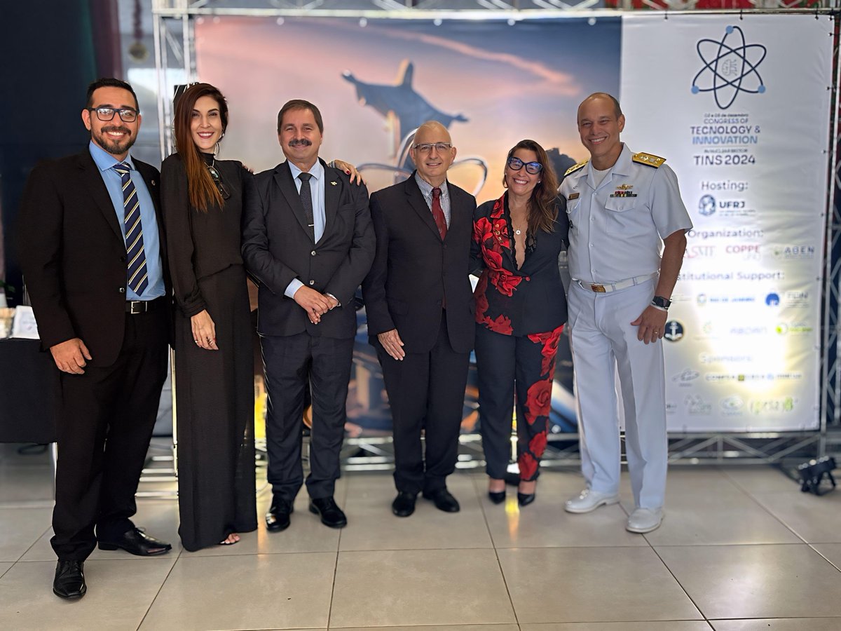 aben_nuclear's tweet photo. TINS 2024 tem ampla participação da Associação Brasileira de Energia Nuclear (ABEN) https://t.co/kqF7bTdZZ3 📷Divulgação https://t.co/Nx4sn3b29a