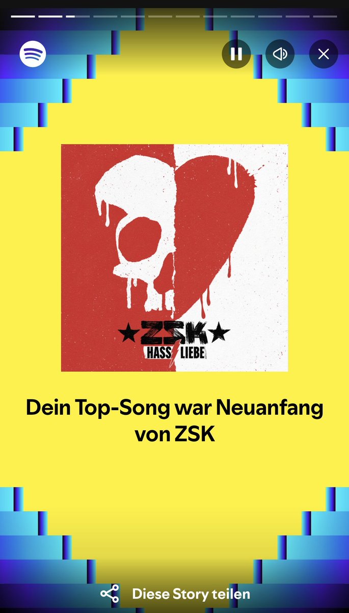 Topf_Sigrid's tweet photo. Es könnte schlimmer kommen. 🤘🤪 #SpotifyWrapped #SpotifyWrapped2024 #ZSK @ZSKberlin https://t.co/7Pe5RrUjJ6