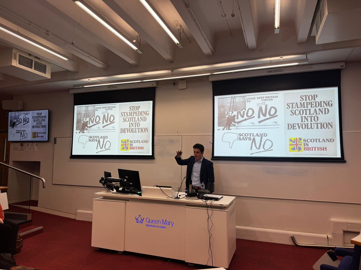 QMUL History Society (@qmulhistsoc) on Twitter photo Many thanks <a href="/TomChidwick/">Tom Chidwick</a> from <a href="/MileEndInst/">Mile End Institute</a> for his guest lecture on Scottish devolution in the 1970s. Big thanks to everyone who came along! Many thanks <a href="/TomChidwick/">Tom Chidwick</a> from <a href="/MileEndInst/">Mile End Institute</a> for his guest lecture on Scottish devolution in the 1970s. Big thanks to everyone who came along!