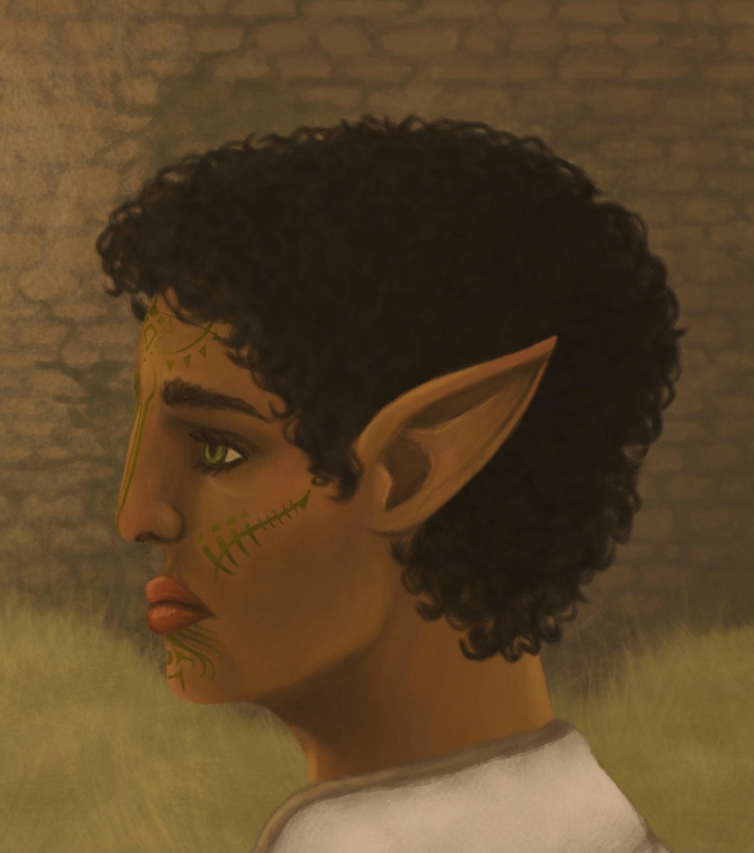 ive been playing dav all day i nearly forgot to say happy #dragonageday ❕️ 
here's some da oc art 🤲😁