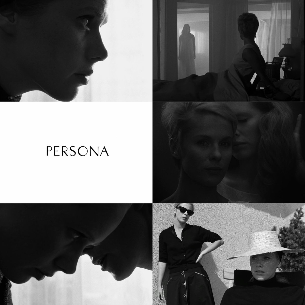 Persona (1966) dir. Ingmar Bergman