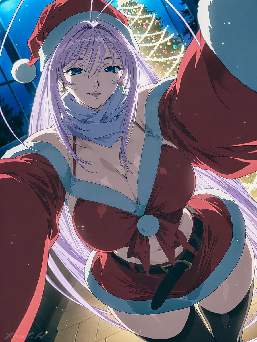 Nash2gx's tweet photo. #MerryChristmas #MayaNatsume #TenjouTenge #anime #anime_girls  #retroanime #xmas2024 #animecharacter #aiartcommunity  #AIイラスト #portrait  #AI美女 https://t.co/urwMuSL7u4