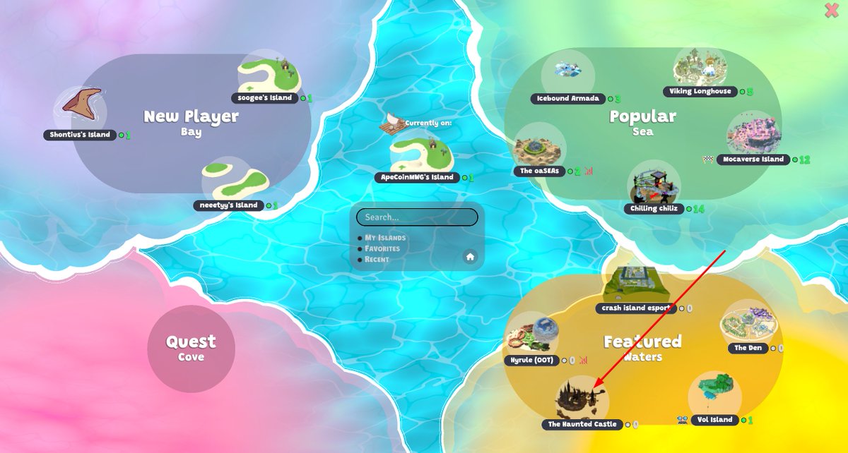 So happy to see one of our islands being in the Features Waters of <a href="/niftyisland/"></a> 😍🏝️