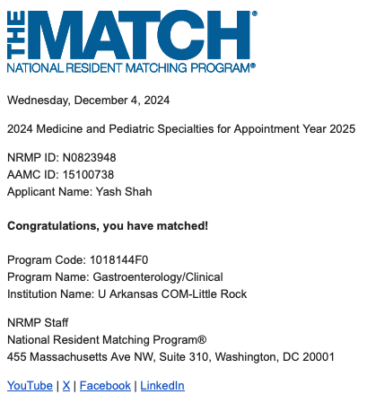 Yash Shah MD (@yashu211996) on Twitter photo Excited to join <a href="/uams_GIHep/">UAMS Division of Gastroenterology & Hepatology</a> as a fellow - truly a dream come true 😇
Incredibly grateful to family, mentors, and colleagues for the constant support and motivation 💯
<a href="/GK_SJMO/">Geetha Krishnamoorthy</a> <a href="/DushDahiya/">Dushyant Singh Dahiya, MD</a> <a href="/DrLorenGR/">Loren G. Rabinowitz, MD</a> <a href="/SumantInamdar/">Sumant Inamdar</a> <a href="/mk_gangwani/">Manesh Kumar Gangwani, MD MPH</a> <a href="/AdvaniRashmiMD/">Rashmi Advani, MD, ABOM</a> <a href="/MaugarMD/">Mauricio Garcia Saenz MD</a> <a href="/BabuPMohan2/">Babu P. Mohan</a> <a href="/THO_WSU_IM/">Trinity Health / Wayne State Internal Medicine</a> Excited to join <a href="/uams_GIHep/">UAMS Division of Gastroenterology & Hepatology</a> as a fellow - truly a dream come true 😇
Incredibly grateful to family, mentors, and colleagues for the constant support and motivation 💯
<a href="/GK_SJMO/">Geetha Krishnamoorthy</a> <a href="/DushDahiya/">Dushyant Singh Dahiya, MD</a> <a href="/DrLorenGR/">Loren G. Rabinowitz, MD</a> <a href="/SumantInamdar/">Sumant Inamdar</a> <a href="/mk_gangwani/">Manesh Kumar Gangwani, MD MPH</a> <a href="/AdvaniRashmiMD/">Rashmi Advani, MD, ABOM</a> <a href="/MaugarMD/">Mauricio Garcia Saenz MD</a> <a href="/BabuPMohan2/">Babu P. Mohan</a> <a href="/THO_WSU_IM/">Trinity Health / Wayne State Internal Medicine</a>