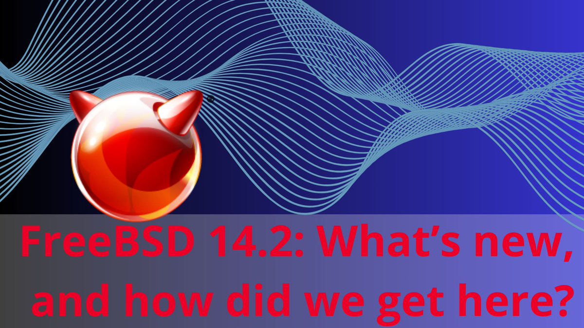 FreeBSD 14.2 is here! New ZFS, Firecracker VMM, AIM for UDP, rtw89(4) driver, &amp; AddressSanitizer. Explore performance &amp; security updates! 🔗buff.ly/4f5bZG5 
#FreeBSD #OpenSource #Networking #Virtualization #Security #Performance