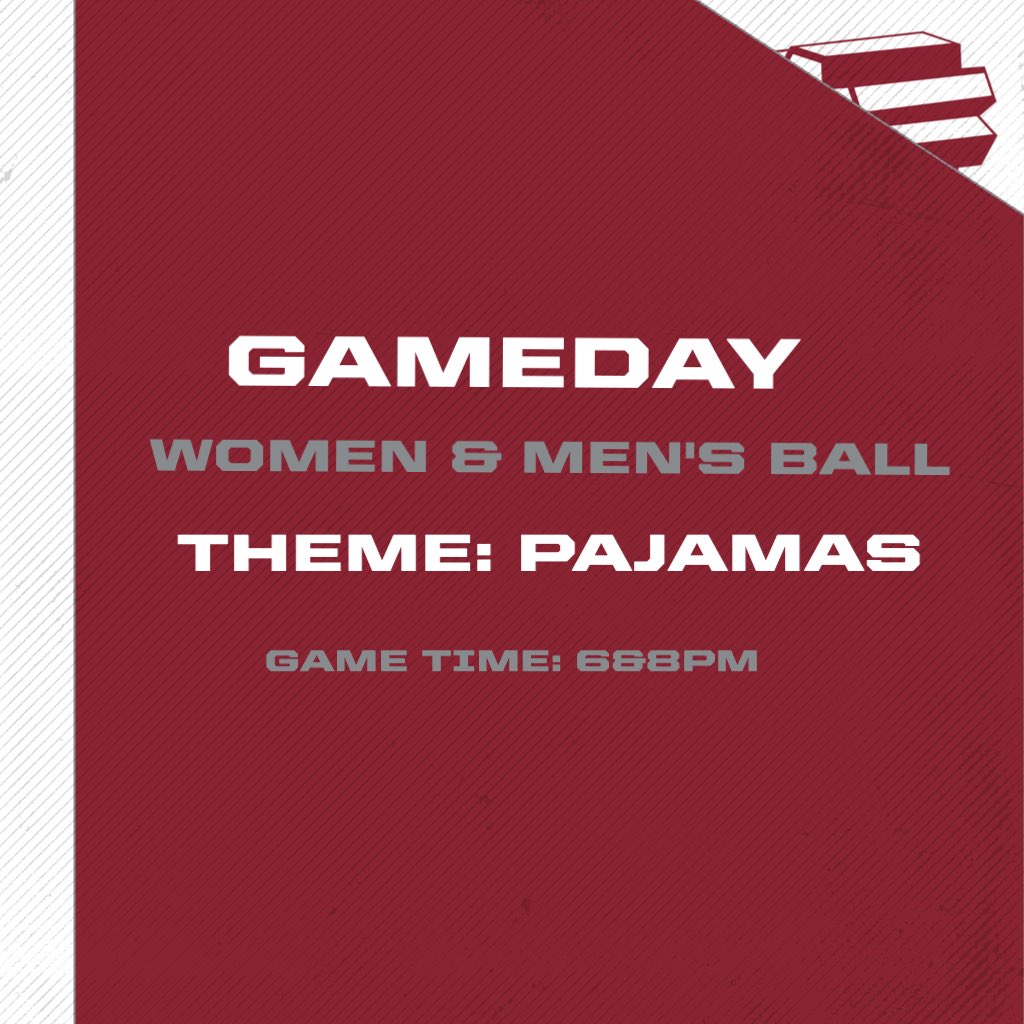 GAMEEEEEE DAYYYYY‼️
Back at home @ 6 &amp; 8 Pm
Come support in your PJs⚙️
#StoneZone #rollon