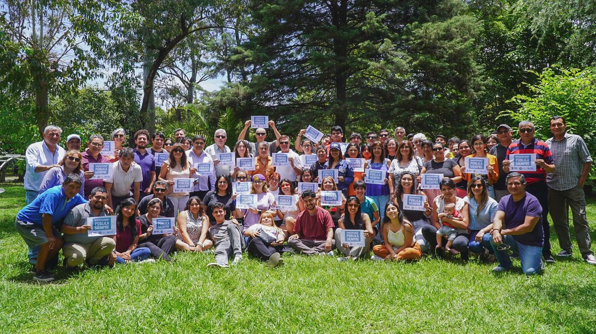 SomosUnsa's tweet photo. Nos reunimos en el camping de AMUNSa para compartir un almuerzo con trabajadores de Extensión, agradeciendo su compromiso y celebrando el cierre del 2024 con 47 Centros de Extensión en toda Salta. ¡Felicidades! https://t.co/nrF7w5pSai