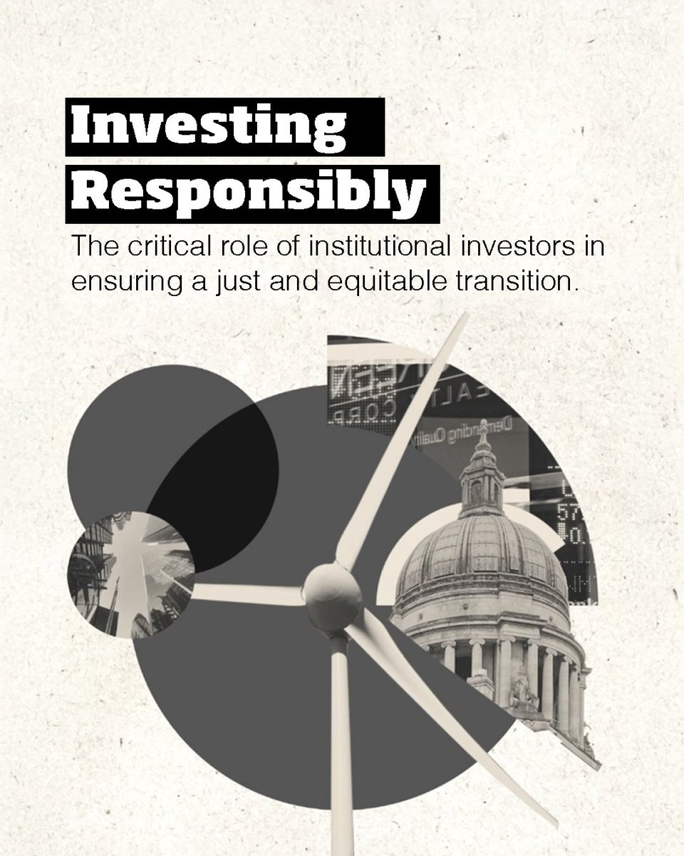 🏦 Investors play a critical role in shaping the energy transition. Sustainable investments must ensure that communities, ecosystems, &amp; workers are protected throughout the renewable energy value chain

🌍 Policy paper: swedwatch.org/themes/a-call-…

#HumanRights #justenergytransition