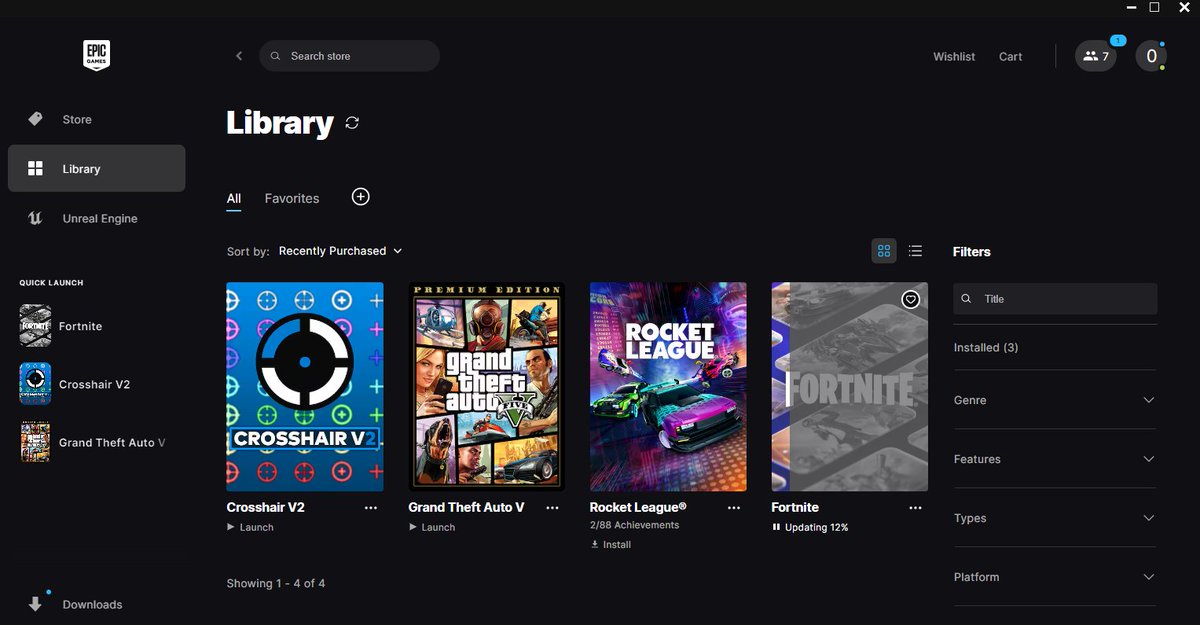 erific's tweet photo. Epic Games and Fornite Servers are back up New Update for Fortnite !!!! https://t.co/RxaVulIR4x