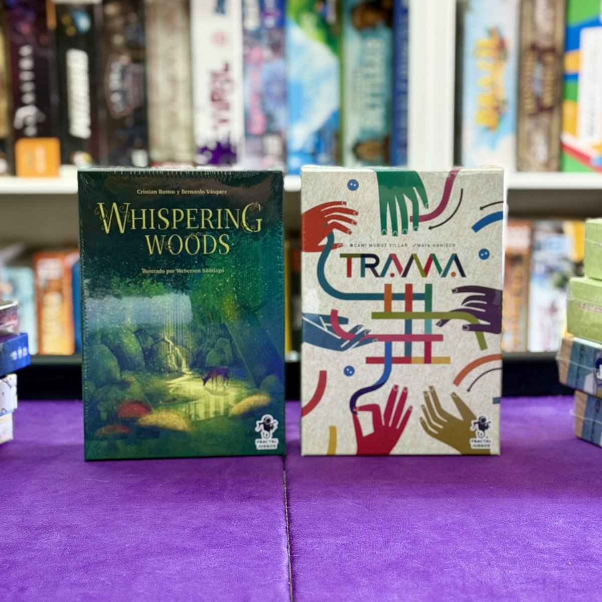 No tenemos página aún, pero tenemos las novedades más baratas!

Trama y Whispering Woods con un 15% de descuento.

$23.800
(Precio normal $27.990)

Visítanos en Huerfanos 786 local 19, Stgo Centro
O escríbenos al ig instagram.com/cartones_pesad…