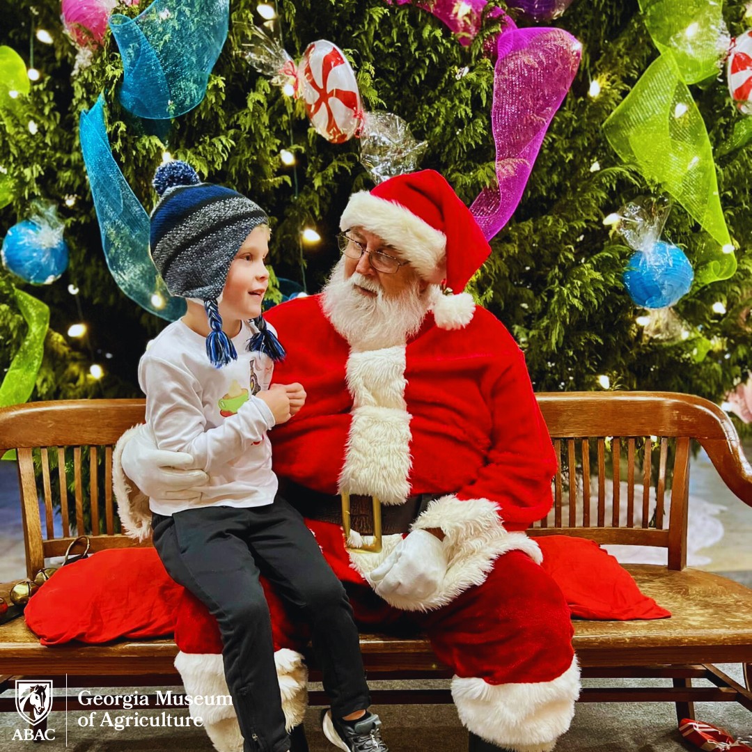 The holiday magic is here at ABAC's Georgia Museum of Agriculture Country Store! 🎄

🥞 Breakfast with Santa is coming on December 7th &amp; 14th—get your tickets this week at The Country Store! 

📸: ABAC's Georgia Museum of Agriculture Country Store

Don’t miss out on the fun! 🎅