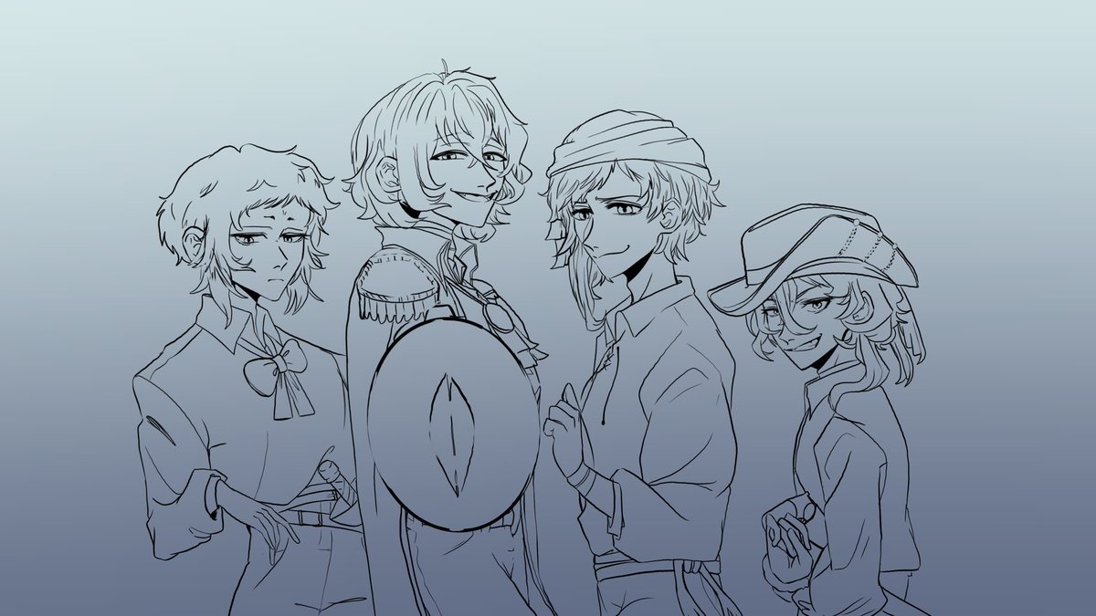 erosauri_art's tweet photo. "Nice gold you got there."
#polysoukoku
#bsd #bsdtwt #文スト
Ill color this one day lmao https://t.co/z9rJNvkoda