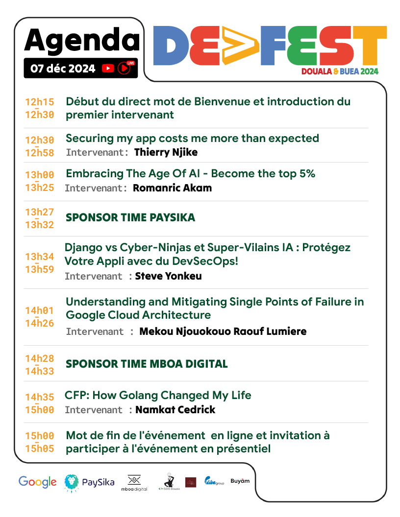 GDG Douala | #DevfestDouala tweet media