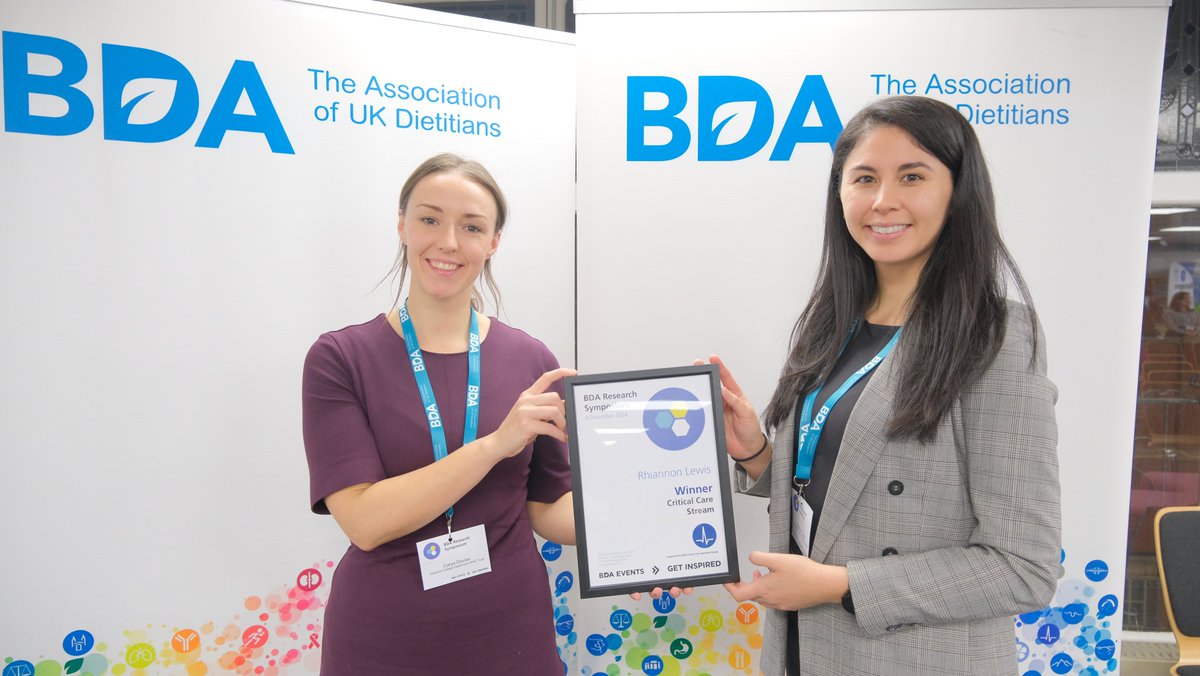 British Dietetic Association (@bda_dietitians) on Twitter photo 👏 Congratulations to Rhiannon Lewis, the winner of the Critical care stream <a href="/BDACriticalCare/">Critical Care Specialist Group of @BDA_Dietitians</a> #BDAResearch 👏 Congratulations to Rhiannon Lewis, the winner of the Critical care stream <a href="/BDACriticalCare/">Critical Care Specialist Group of @BDA_Dietitians</a> #BDAResearch