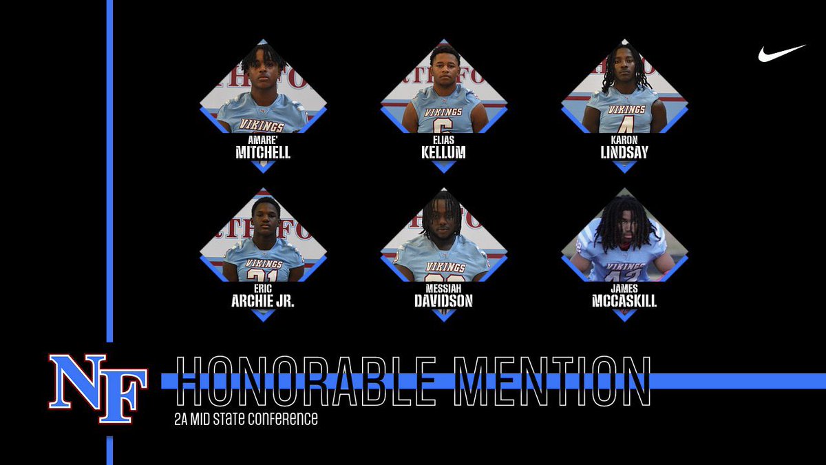 2024-2025 2A Mid State Conference Honorable Mentions 🖤