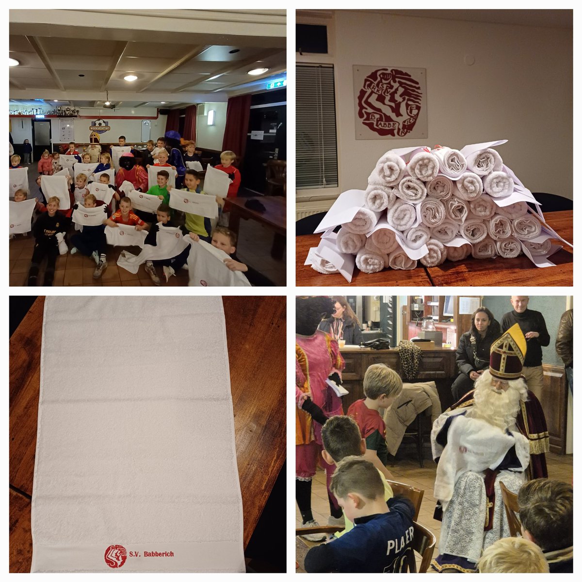 De handdoeken voor de pupillen werden mede mogelijk gemaakt door #marwillborduurstudio 
Dank daarvoor.