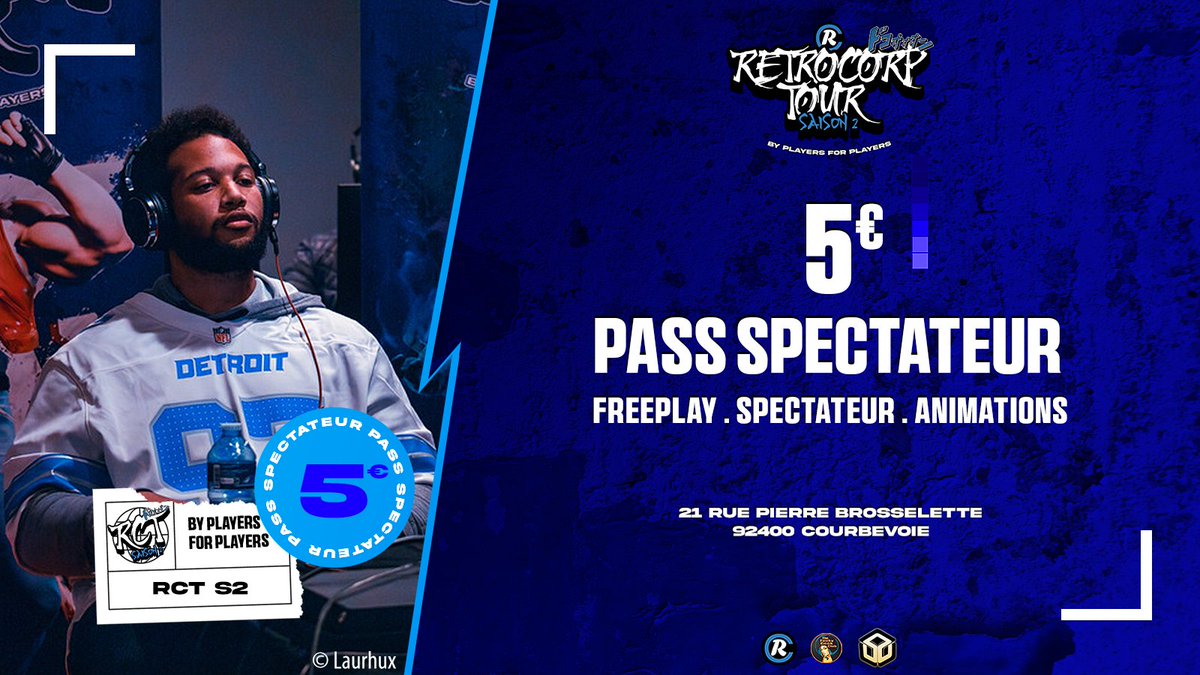 🌸Rejoignez-nous ce samedi à <a href="/Courbevoie_PND/">Courbevoie Esport by Pandore</a> avec le pass spectateur et venez découvrir l’ambiance de la FFGC avec des jeux comme :
Street Fighter 6
Dragon Ball Sparking Zero
Garou mark of the wolves

Pour prendre votre🎫 ⬇️⬇️

📸@laurhux