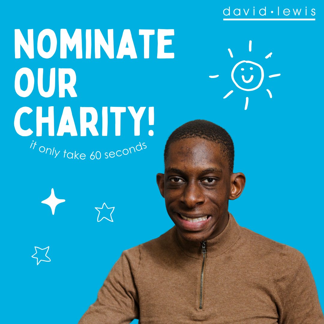 🎁🌟 The 12 Days of Giving Programme is back! 🌟🎁 

12 days, 120 charities, £1,000 each - that's a total of £120,000 up for grabs! Let's make sure our charity, David Lewis, is one of the lucky winners this year! 🏆 @BenefactGroup

VOTE NOW! ow.ly/70Ln50UkQWV