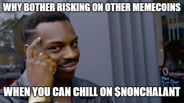 NonchaTokenSol's tweet photo. Me: Hopes for easy gains.
$NONCHALANT: Exists
Me: Chills
Get Started:
https://t.co/KBuGOv2I1e
#SolanaMemeCoin #memecoin #Crypto #NONCHA https://t.co/8cvZqbmdKd