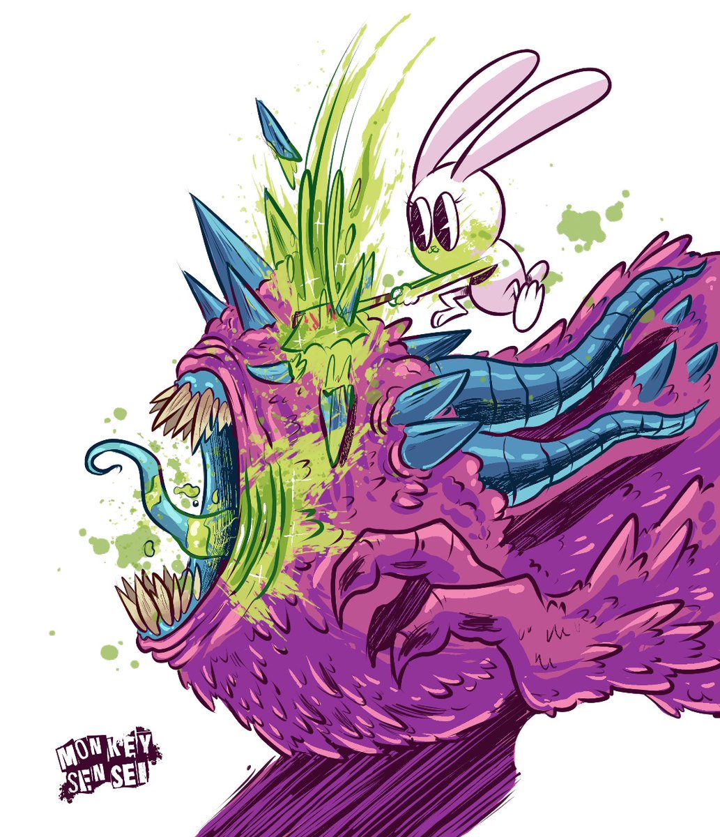 Monkey__Sensei's tweet photo. Fairytale vs monsters!

Concept illustrations for future project? 

#monsters #illustration #horror https://t.co/XKtAQR4lo1