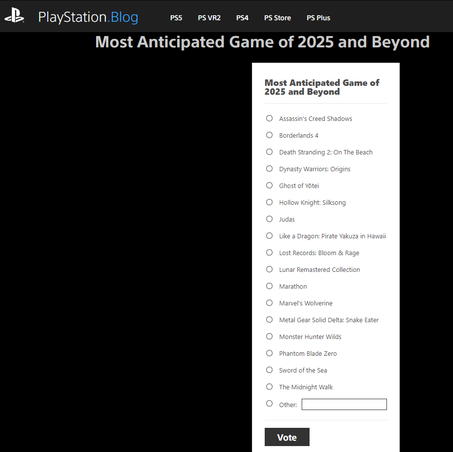 idraws223's tweet photo. They know that GTA6 would've won so they didnt even add it lmao 🙏😭🔥 https://t.co/AkIskkzTyy