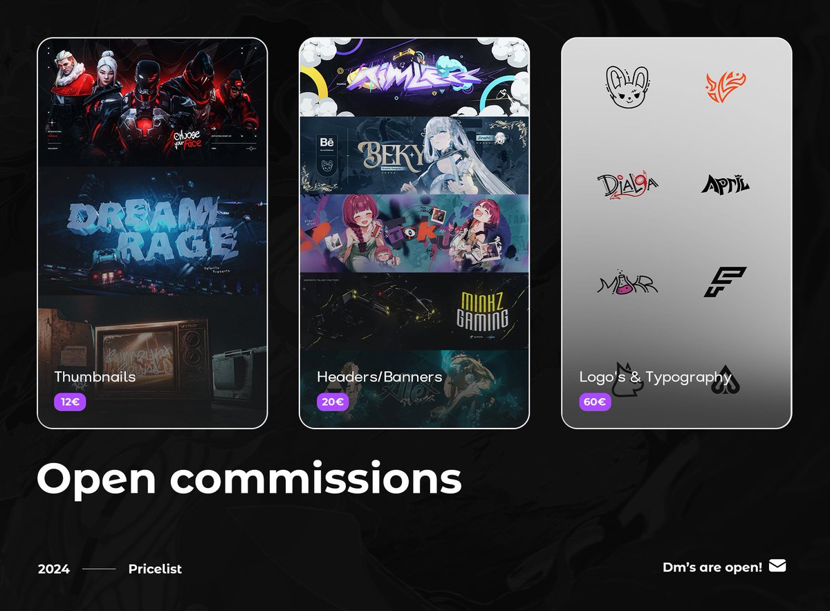 Jakze (@jakze8) on Twitter photo Re-opening my commissions!
Looking for some work to do🙏
My portfolio: be.net/jannicbehringer Re-opening my commissions!
Looking for some work to do🙏
My portfolio: be.net/jannicbehringer