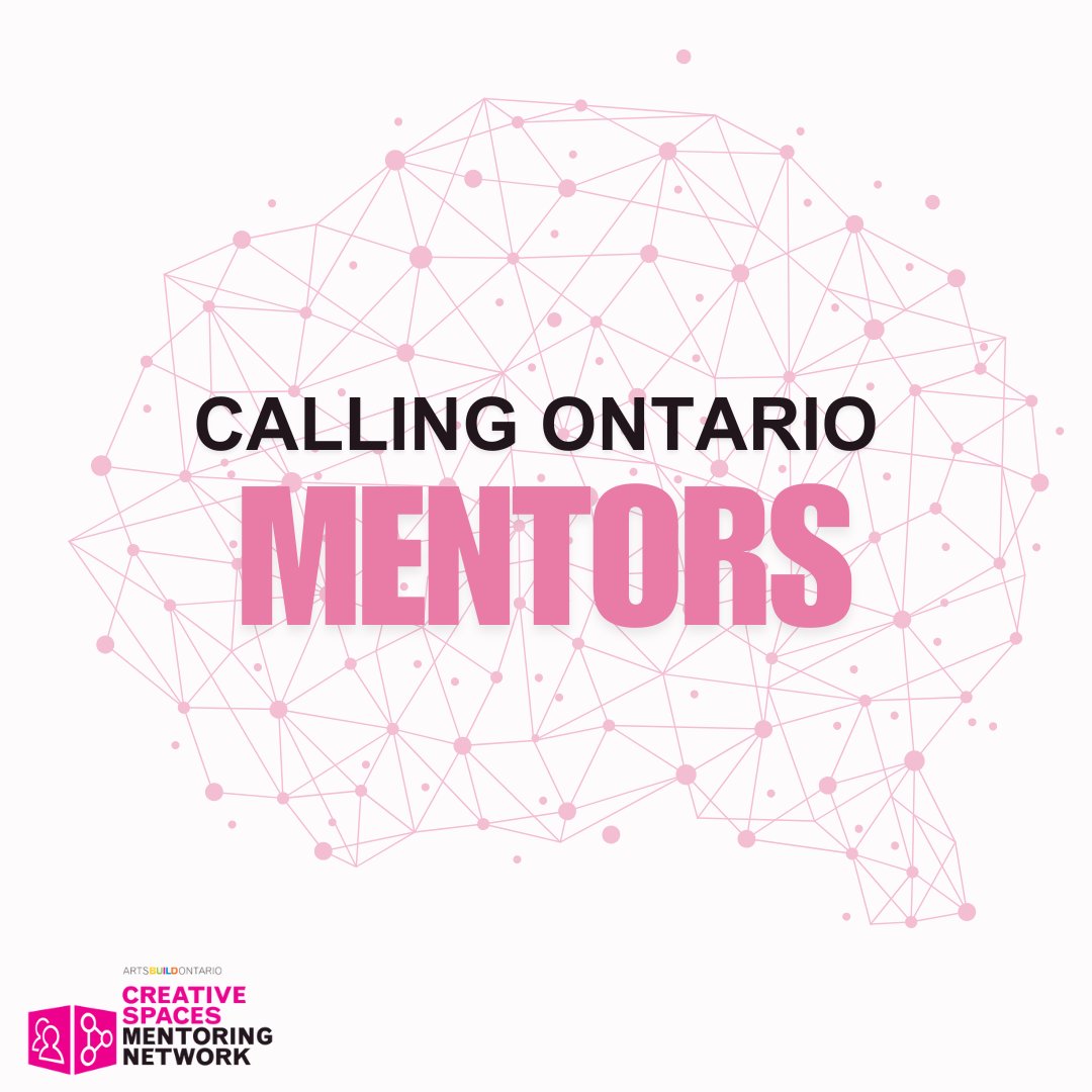 Are you a professional working in the Ontario arts and heritage sector, and have experience in capital projects, strategic planning, or cultural facilities? Become a Mentor with ABO’s Creative Spaces Mentoring Network! Apply to be a mentor today: surveymonkey.com/r/CSMNmentor
