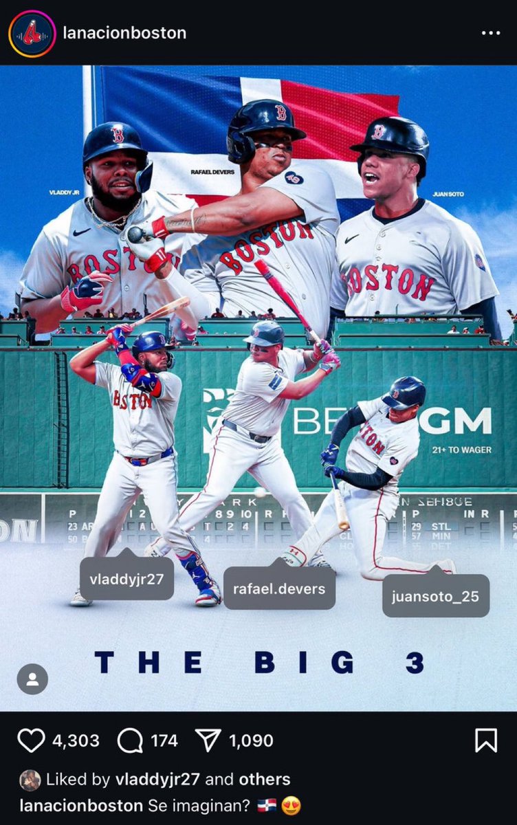 Savageboston's tweet photo. Vlad Guerrero Jr liked this post.  

👀🔥🔥🔥🔥🔥🔥

📸: @tylermilliken_ https://t.co/xfHNnUGi7j