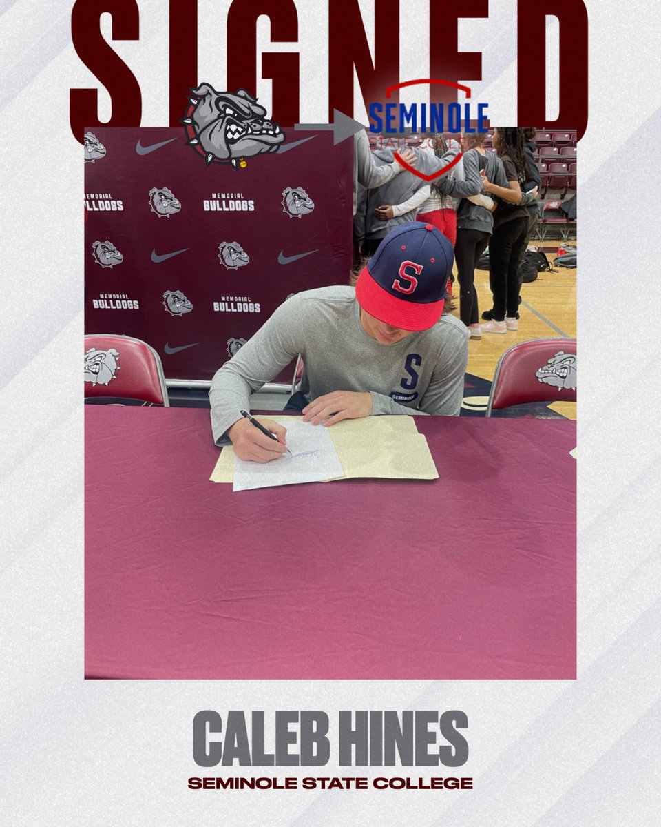 Edmond Memorial Baseball (@emhsbaseball) on Twitter photo Edmond, OK -> Seminole, OK
Caleb Hines officially signs with Seminole State College
#GoDogs | <a href="/Caleb_Hines15/">Caleb Hines</a> Edmond, OK -> Seminole, OK
Caleb Hines officially signs with Seminole State College
#GoDogs | <a href="/Caleb_Hines15/">Caleb Hines</a>