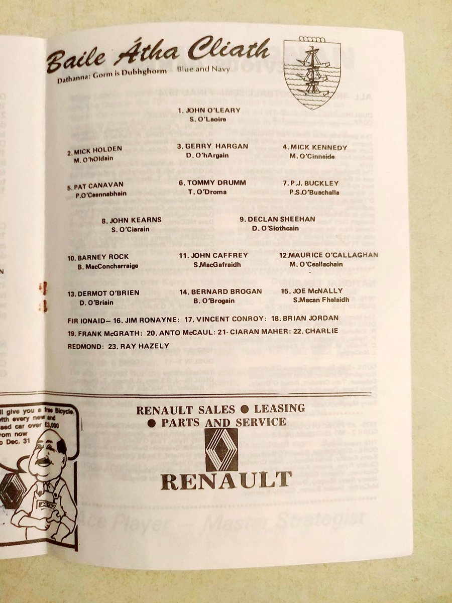 Dublin GAA Programme Collector tweet media