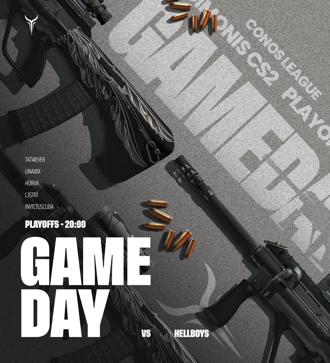 SE ACABÓ EL VALORANT, COMIENZA EL CS2 🔫

Hoy a la 20:00 jugamos los playoffs de <a href="/ConosLeague/">Conos League</a> vs #HellBoys 🔥👹

#BeDimonis 😈